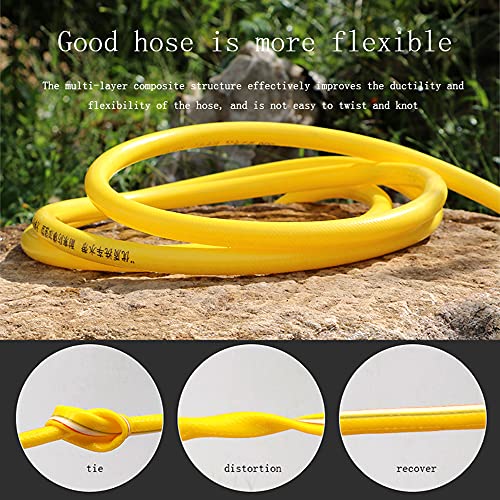 C/H 100M Heavy-Duty Reinforced PVC Garden Hose 18mm Green