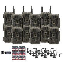 Stealth Cam 40MP Deceptor Max Cellular Trail Camera Bundle with Economy Holders and Accessories