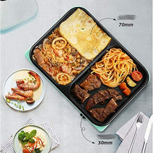 TEOYETTSF Multifunctional Korean Smoke Free Dormitory, Grilled Hot Pot, Barbecue, Household Electric Grill, Baking Machine