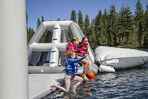 AQUAGLIDE Spire 6.8 Floating Climbing Tower AquaPark Accessory Multicolor