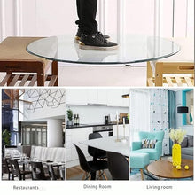 Pealihuy Round Glass Table Top, Round Tempered Glass Top for Patio Table, Beveled Glass Table Top, 40cm 50cm 80cm 90cm, for Coffee Table, Dining Table, Smooth Plate Glass(100cm(40 in))