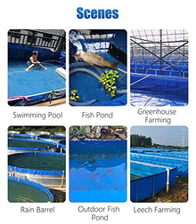 LZMZMQ Albercas para Adultos/Kiddie Pool Small, Rectangular Swimming Pools - for Indoor Outdoor Backyard Swim, Framed Clearance Pools/Above-Ground Pools for Adults(1x1x0.6m(3.2x3.2x1.9ft))