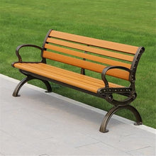 yinxx240708 Heavy-Duty Outdoor Benchs Patio Balcony Benchs Double Seat, Patios Garden Bench for Park Yard Outdoor Furniture -59 L x 24" W x 30" H Slatted Seat for Park, Yard & Porch