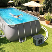 VEVOR 14710 BTU Heat Pump for Above Ground Pool, Electric Pool Heater with Heating & Cooling Dual Mode, Max COP 5.13 Smart Inverter Compressor, Low Noise GFCI Protection for up to 3962 Gal Swimming