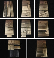MK.1 Design 1:200 USS CV-8 Hornet Detail-up Parts DX Pack Multicolor