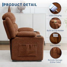 GarveeHome Oversized Electric Power Recliner Chair for Adults Memory Remote