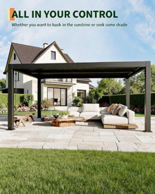Outdoor Pergola 12'X16' 94AS Drainage System