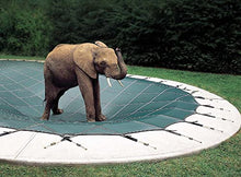 Loop-Loc Aqua-Xtreme Safety Cover Hunter Green - Pool Size 16' x 32' Rectangle with 4' x 6' Center Steps