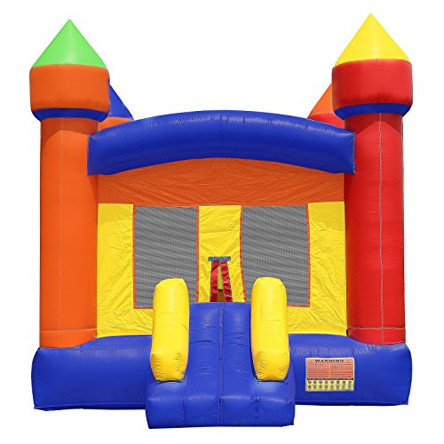 Inflatable HQ Commercial Grade Bounce House PVC Castle Multicolor