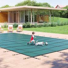 Yankee Pool Safety Inground Pool Cover -18x36 Ft Safety Pool Cover