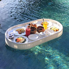 CZCZC Floating Tray Floating Serving Tray Table and Bar, Swimming Pool Floats for Adults for Sandbars, Spas, Bath, and Pool Parties
