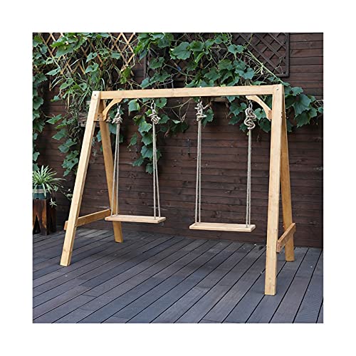 ELUKHT Creative Hotel Patio Porch Swing Glider with Stand 2 Person Outdoor Swing Chairs for Kids, Garden Swing Outdoor Swing Chair Bench, Kids Backyard Furniture Perfect Set