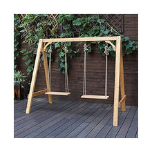 ELUKHT Creative Hotel Patio Porch Swing Glider with Stand 2 Person Outdoor Swing Chairs for Kids, Garden Swing Outdoor Swing Chair Bench, Kids Backyard Furniture Perfect Set