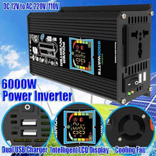 ZGHQHCDRH 6000W Off-Grid Solar Power Kit with 100W Waterproof Solar Panel & 50A Charge Controller for RVs, Boats, and Emergency(Black)