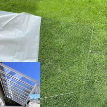 ZRUTIMI PC Solid Polycarbonate Sheet, 1/2/3mm Thick Transparent Panel, Weather-Resistant, Rainproof, Sun-Proof Outdoor Sunshade Panel(3mm,1.8x20m/6x65.6ft)