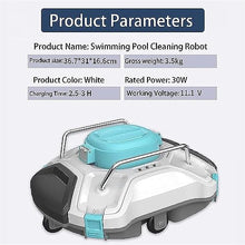 KANGJIEM Underwater Automatic Pool Vacuum Cleaner, Fully Automatic Robotic Pool Cleaner Wall-Climbing Underwater Cleaner