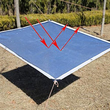 90% Aluminum Shade Cloth, Silver Sun Shade Tarp with Grommets, Heat Insulation UV Resistant Shading Net, for Car, Garden, Patio, Greenhouse, or Pet Kennel