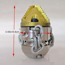 CCJJNDD Pressure Washer Sewer Jetter Rotating Nozzle Kitchen Drain Cleaning Tip 3/8 1/2 Accessories