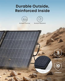 Anker SOLIX PS200 Bifacial Portable Solar Panel, 200W, for Camping, RVs