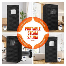 ZDGsrgWRG 2.6’ 5.9’ .6L Portable Folding Personal Steam Sauna Tent Set