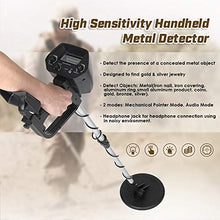 RJYYYDS 4030 Pinpointing Underground Circuit Wire Iron Metal Gold Detector Adjustable Tracker for Treasure Search Handheld