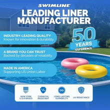 Swimline Unibead Pool Liner for Above Ground Pools, Mystri Gold, 33 (Round), 54 Inch Wall, 25 Gauge