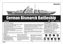 Trumpeter 1/200 1941 German Bismarck Battleship Model Kit
