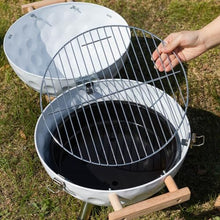 Charcoal Grill, Portable Charcoal Grill, BBQ Grill, Small Tabletop Grill for Outdoor Cooking Camping, Picnics, Backyard, Balcony