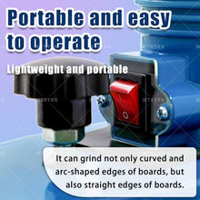 WTRYRN Electric Small Glass Edging Machine Portable Glass Beveling Machine Lightweight Ergonomic Handle for Acrylic Marble Plexiglass Polishing Machine-P