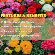 GreenGro Flower Finisher - Organic NPK Fertilizer & Big Bloom Booster for Plants in Flower/Ideal Nutrients to Maximize Yields/P-K Booster Phosphorus Fertilizer/Denser & Bigger Buds (35 lb)