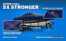 Eevelle Windstorm V Hull Runabout Boat Cover Hunter Green