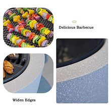 FYorbitH Barbecue Table Household Courtyard Carbon Grill Table Barbecue Table Skewers Stove Table Iron Grill Table Stove Grill Table