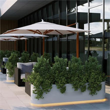 Flower Box Outdoor Partition Flower Trough Large Landscape Planting Pot