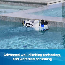 POOL BLASTER CX-1 Cordless Robotic Pool Cleaner, Automatic Vacuum for Inground and Above Ground Pools, Intelligent Wall Climbing Vac w/Strong Suction, High Capacity and Smart Scheduler