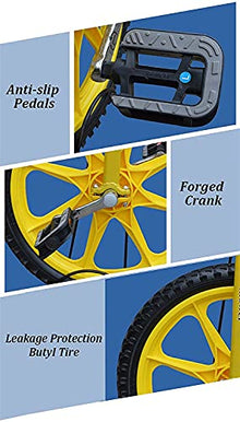 JINCAN 16-Inch Unicycle with Anti-Skid Tires and Adjustable Saddle