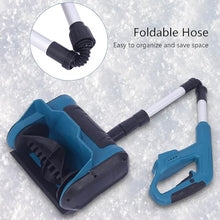 Portable Snow Shovel, Rechargeable Snow Blower, Efficient Snow Removal, Snow Thrower with Adjustable Handle, for Driveway Winter Snow Removal(Two Batteries)