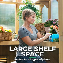 Yardistry 6.7' x 7.8' Meridian Greenhouse Beige
