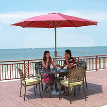 Outdoor Garden Parasols Patio Umbrella 9ft Outdoor Sun Shade Umbrella, Table Umbrella for Garden Pool Deck Market Umbrella