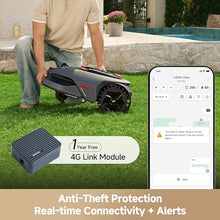 MOVA LiDAX Ultra 2000 with Garage Robot Lawn Mower Wire-Free Robot with 4G for 0.5 Acre, RTK-Free+360° 3D LiDAR+AI Vision Mapping, Edge Cutting, Cutting Height 1.2"-3.9", 45% Slope, 150 Managed Zones