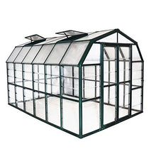Palram Canopia Grand Gardener 8' x 12' Greenhouse Dark Green