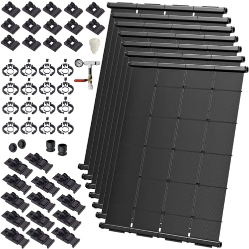 SolarPoolSupply Industrial Grade Solar Pool Heater DIY Kit 7-4'x12.5' / 350 Square Feet