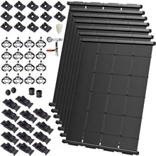 SolarPoolSupply Industrial Grade Solar Pool Heater DIY Kit 7-4'x12.5' / 350 Square Feet