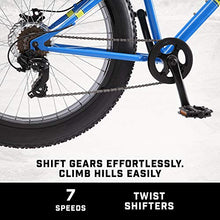 Mongoose Dolomite Fat Tire Mountain Bike 26 Inch Wheels Blue