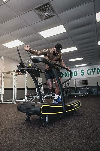 IN10CT Intensity Resistance Runner Manual Curved Wide Treadmill