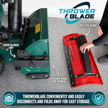 Throwerblade Snowplow Kit with (Blade, and Hardware Included) – Heavy-Duty Snow Plow Blade - Quick & Efficient Snow Removal - Snow Plow Attachment for Snowblowers- 22 to 32-inch 2-Stage and 3 Stage
