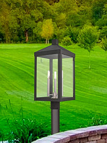 Livex Lighting 20586-04 Lanterm from Nyack 3-Light Fixture, Black