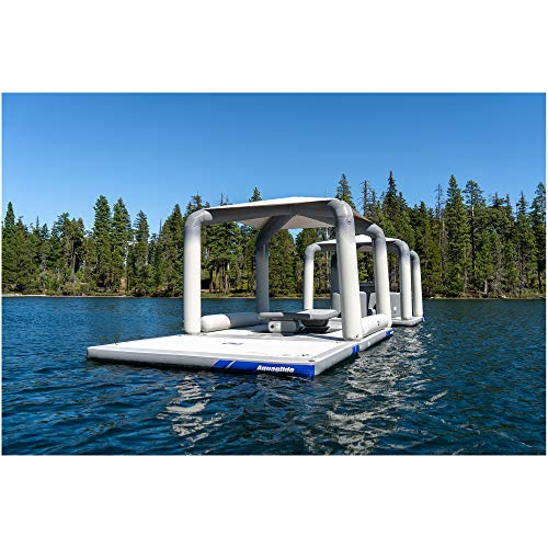 AQUAGLIDE Solarium CX3 Floating Social Lounge Deck Multicolor