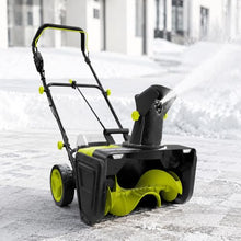40V Cordless Snow Blower, 4 Batteries and 2 Chargers Included