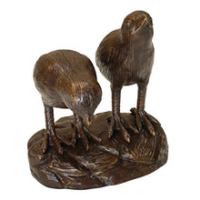Design Toscano Quail Solid Garden Statue Set of 2 Cast Bronze