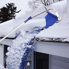 JYXYXSCP 21ft Adjustable Snow Roof Rake,Aluminum Roof Snow Removal Tool w/Snow Slide & Wheels,for Pitched Roof,Asphalt Shingle Roof,Vehicle Snow and Leaves